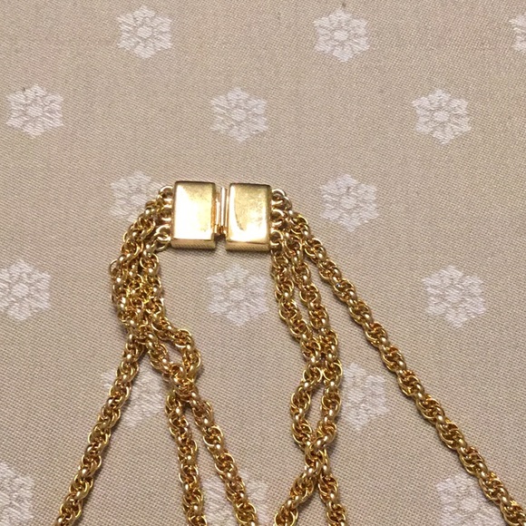 NEW Vintage Bramson 16” triple chain necklace. - Picture 3 of 5